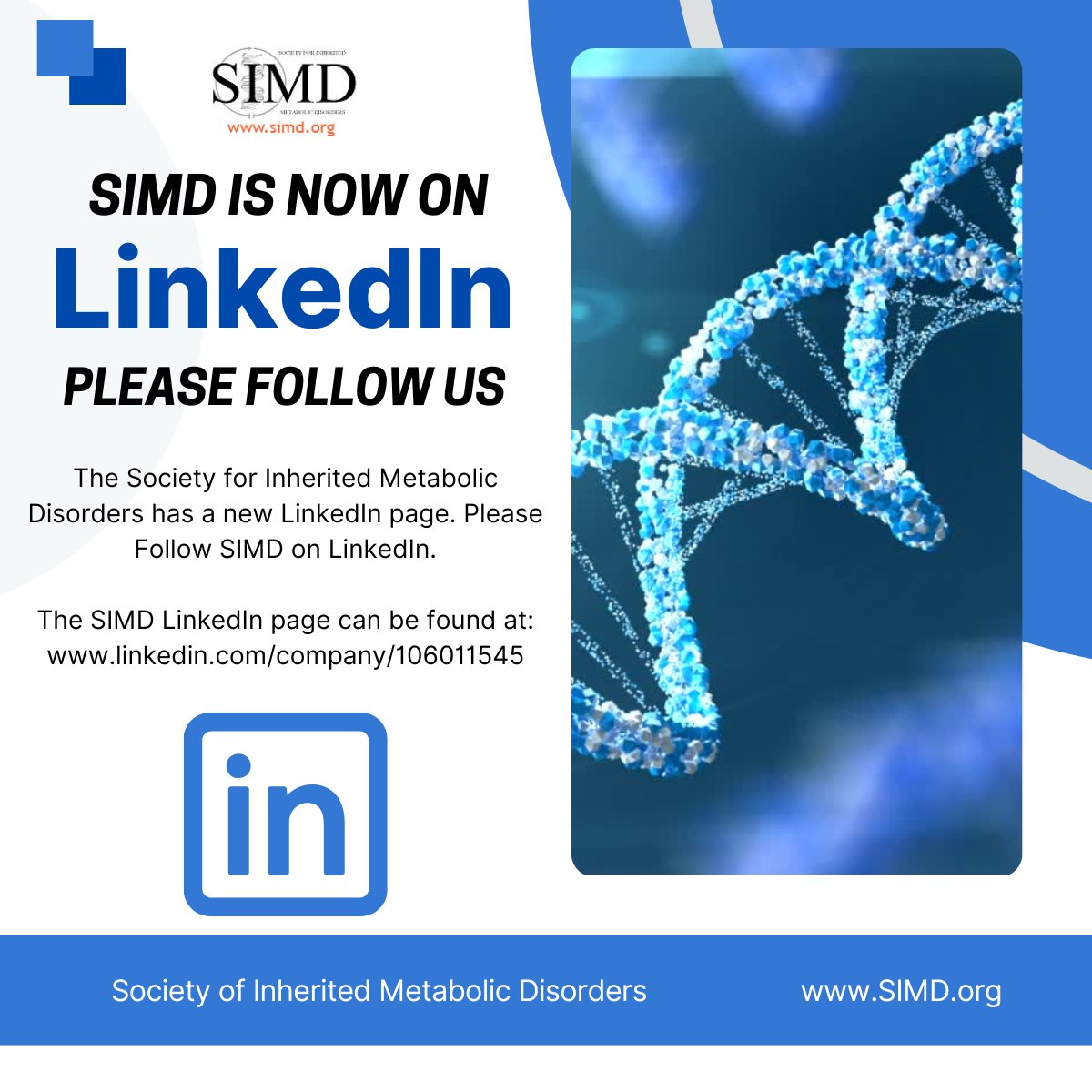 SIMD has a new LinkedIn page and we would love to invite you to follow us. If you would like to share our direct page link with others here is our LinkedIn web address or feel free to tag us and give us a shout out on your LinkedIn page: linkedin.com/company/106011…