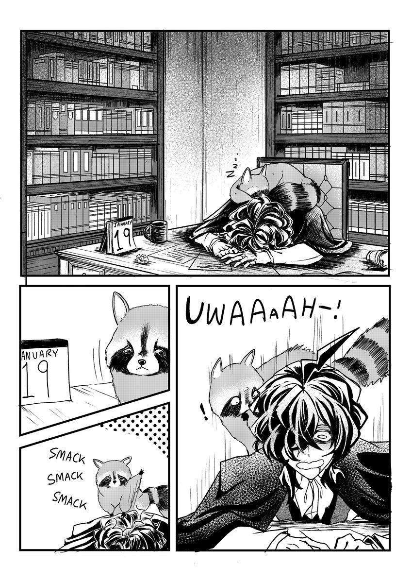 origami_artist's tweet photo. happy birthday poe 🦝🖤
(ignore the obvious drop in quality as I ran out of time lol)

(4/13)

#BSD #BungouStrayDogs #EdgarAllanPoe https://t.co/oerqSgMT5z