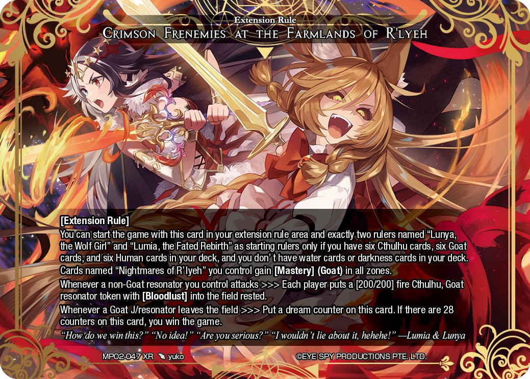 ForceOFWill_ES's tweet photo. ¡Spoilers de #MP02, "Fates Reunited", la segunda Masterpiece Collection de #FowTcg!
Visualiza todos los spoilers en el siguiente enlace: https://t.co/tolxLPkjHp https://t.co/VJ8Yd40fsg