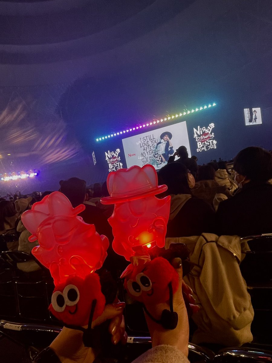 Any_jikook's tweet photo. 京セラ 2days💋
ひとことではまとめられないけど、改めてほんとに凄い人だ🪄ྀི ~･*。︎︎︎︎
Nissyにまた会える日が来るかな💭💭

一緒に参戦してくれた子もありがとう🫶🏻️

#Nissy_Re10th https://t.co/S0633U0RUO