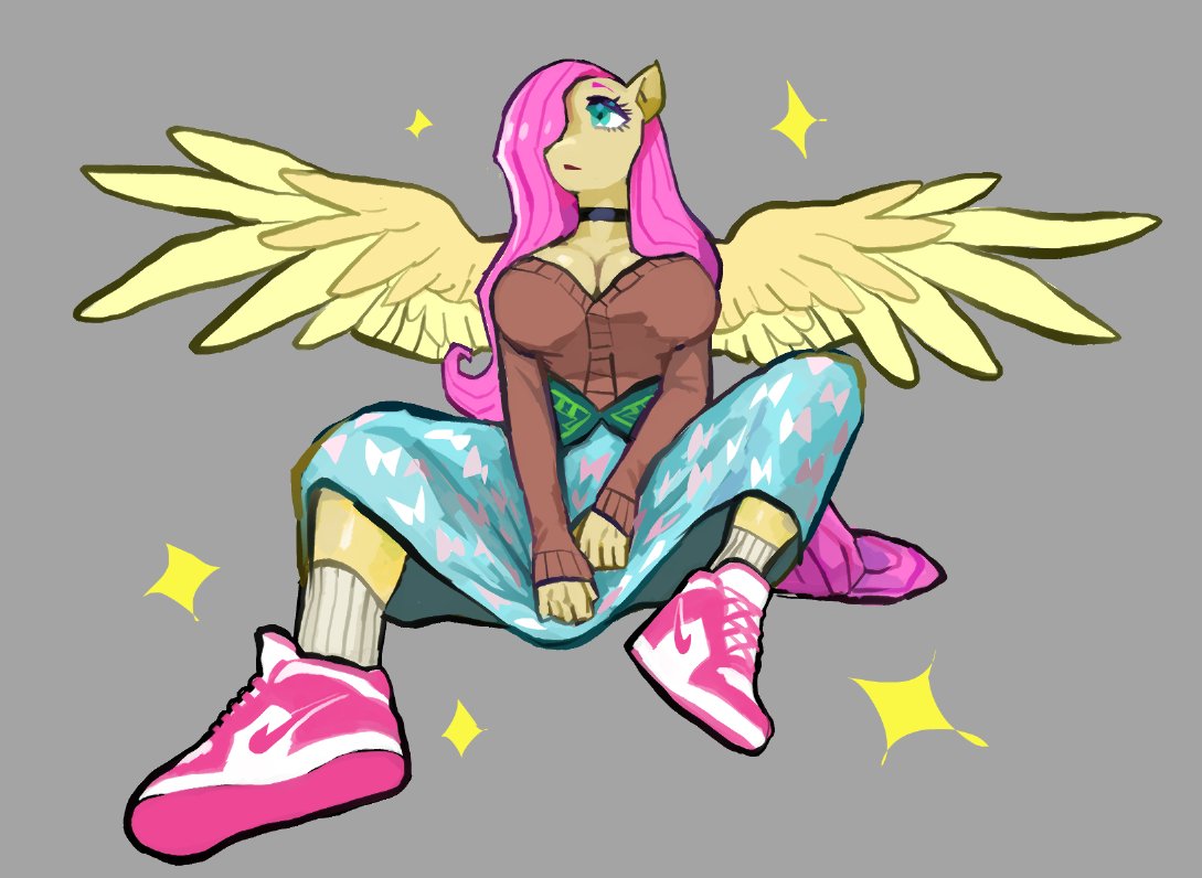 Fluttershy wit da dunks on
