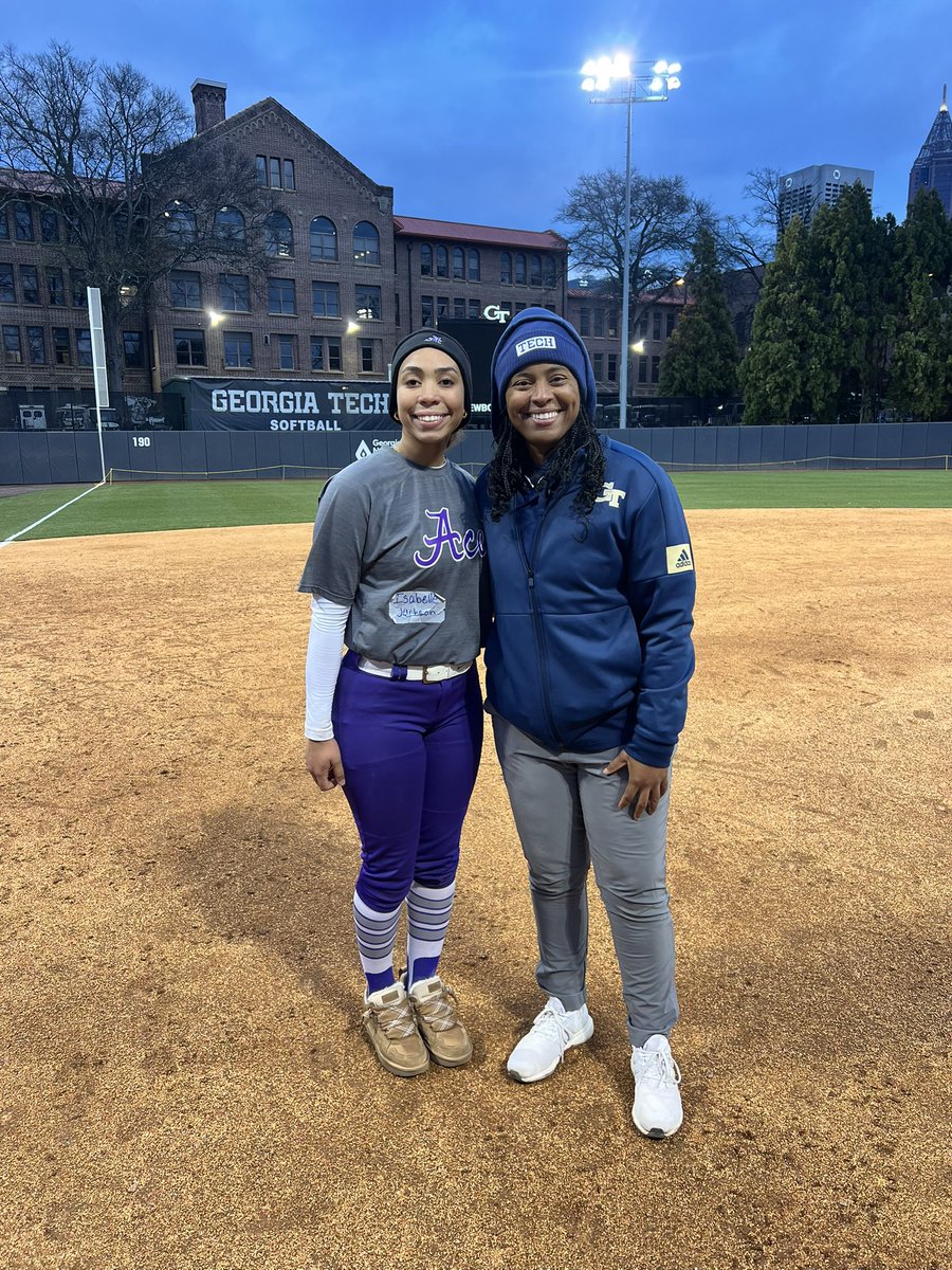 Thank you to the coaches and players of <a href="/GaTechSoftball/">Georgia Tech Softball 🥇🥇🥇🥇🥇</a> for hosting a great camp this weekend! #ramblinwreck 
<a href="/Coach_A_Mo/">coacн мoraleѕ</a> 
<a href="/Bolandev3/">Deven Boland</a> 
<a href="/Meg_Hill22/">Megan Hill</a> 
<a href="/Aces_SoftballKC/">Aces Softball</a> 
<a href="/rktaylor12/">RK Taylor</a> 
<a href="/STayTaylor18/">Taylor Taylor</a> 
<a href="/CoachScarpello/">Coach Scarpello</a>