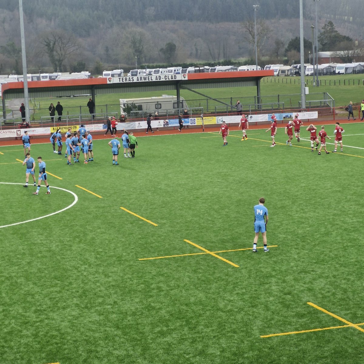 PeterMo11121348's tweet photo. Didn't do too badly supporting west Wales rugby, 1st of 4 Friday night at Llandovery for Wales U20's v college academy u23s, Saturday new dock stars v trimsaron, scarlets v vannes, Sunday scarlets u18s victory Cardiff u18s https://t.co/WNy4tIt2Nb