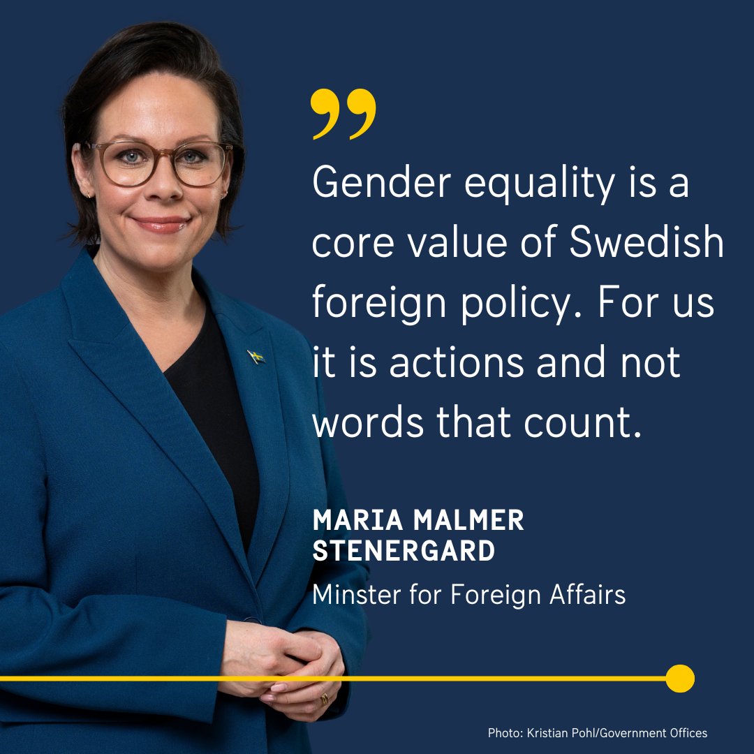 🇸🇪 has now taken over the presidency of the Governing Board of <a href="/UN_Women/">UN Women</a>’s Governing Board! We’re driving gender equality through action, focusing on leadership, economic empowerment, ending violence, and peace efforts. Together, we create change! 💪🌍✨