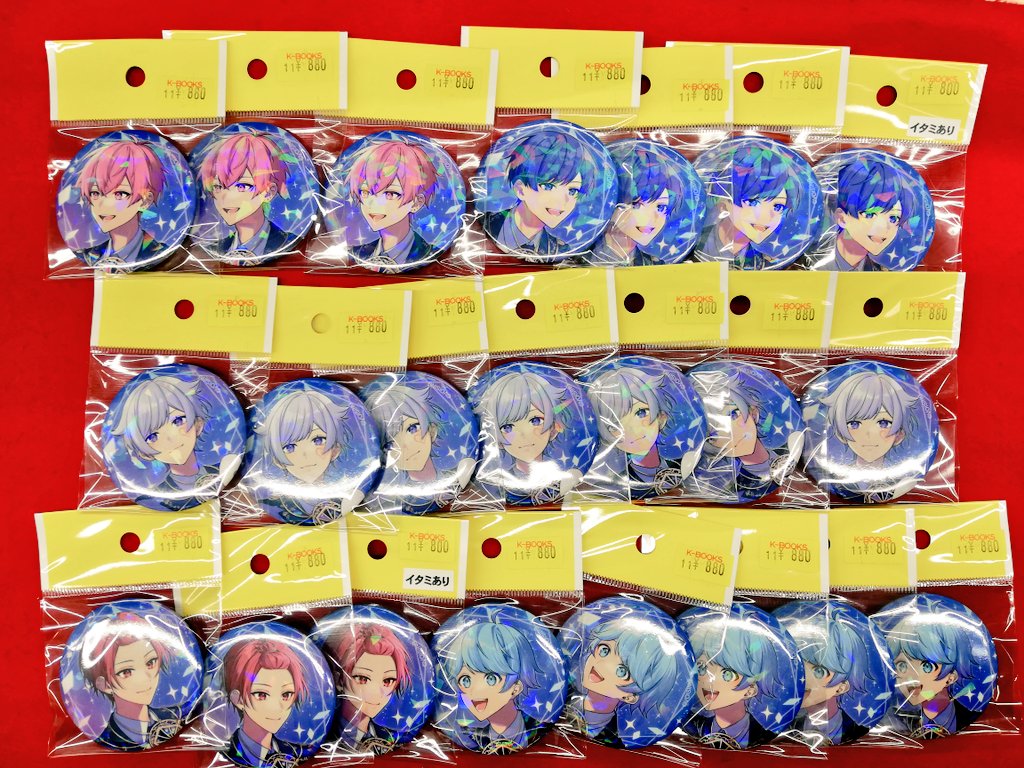 入荷情報】 #いれいす 缶バッジ第18弾 ・「The Progress of Dice