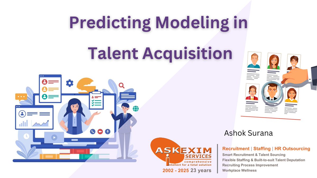ashoksurana's tweet image. linkedin.com/pulse/predicti…

#PredictiveModeling #HRTech #AIinHR #MachineLearning #DataDriven #ImprovedScreening #DiversityAndInclusion #WorkforcePlanning #ReducedTurnover #CostEfficiency #CandidateExperience #CandidateSourcing #ResumeScreening #EmployeeFit #InterviewOptimization