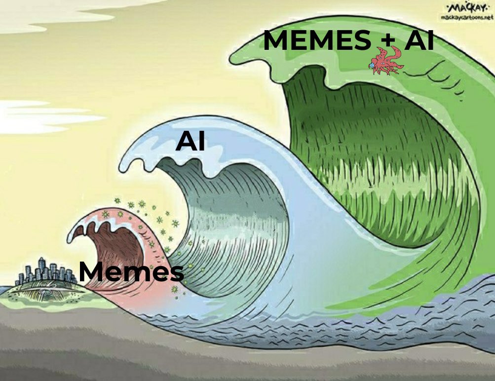 0xBaklava's tweet image. Take a look at the ticker MemesAi. Not only is the ticker golden but the tek is gud. Lore is deep

#FlipOpenAi