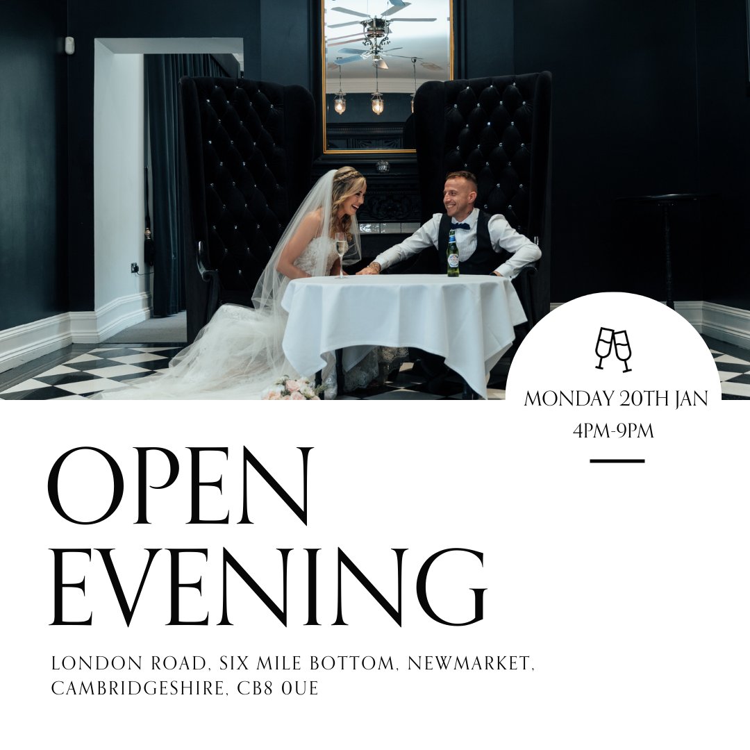 ✨💍 Tonight’s the Night! Open Evening at Swynford Manor 💍✨

From 4pm to 9pm this evening, the doors of Swynford Manor are open, and we can't wait to welcome you! Step into a world where elegance meets romance, and discover the magic of a venue designed to make your love story