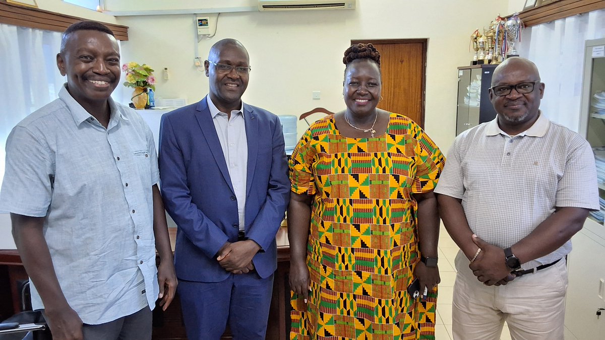 Prof. Robert Oboko from UoN  paid a courtesy call to the DVC -ASA  Prof. Rose Ruto-Korir Representing the VC Prof. James HP Kahindi.  the meeting was on collaboration between North Eastern University (US), PU and UoN in the area of computer science funded by the US Embassy.