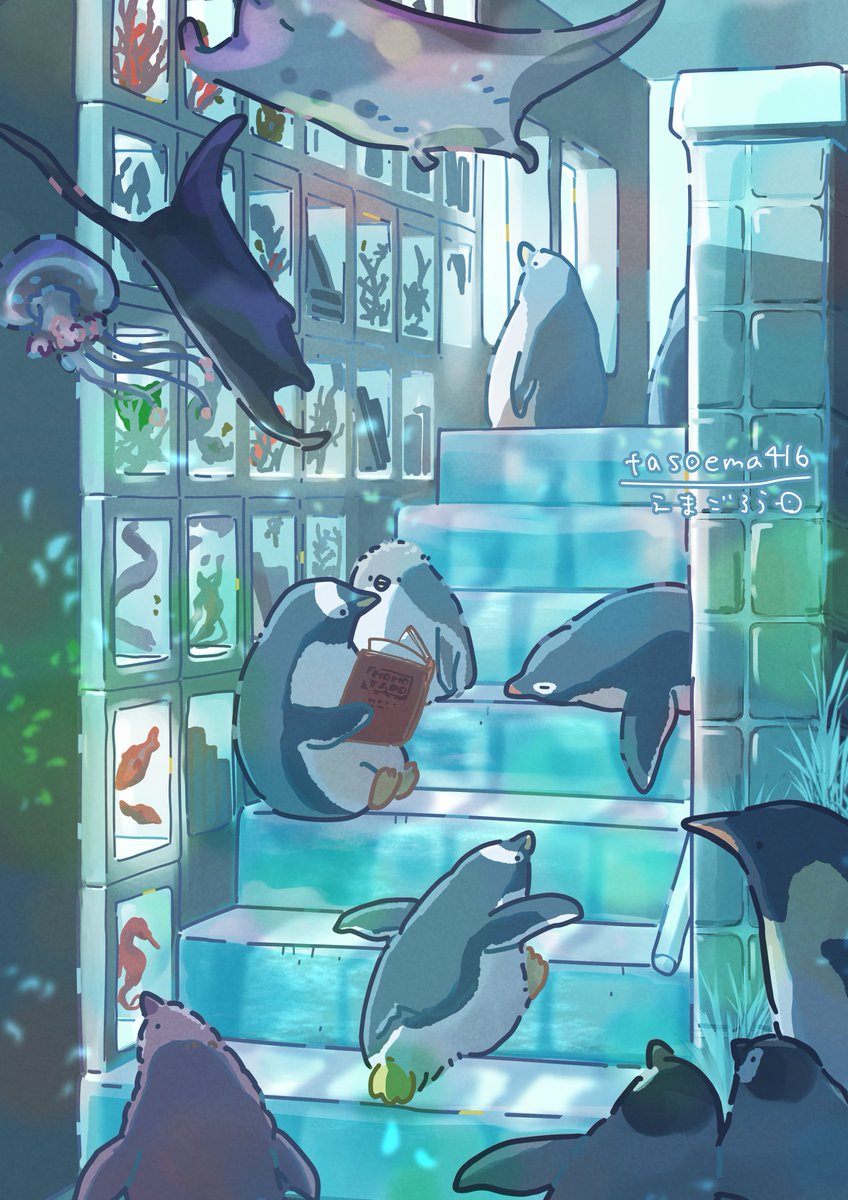 🐧📕
#ペンギン #penguin