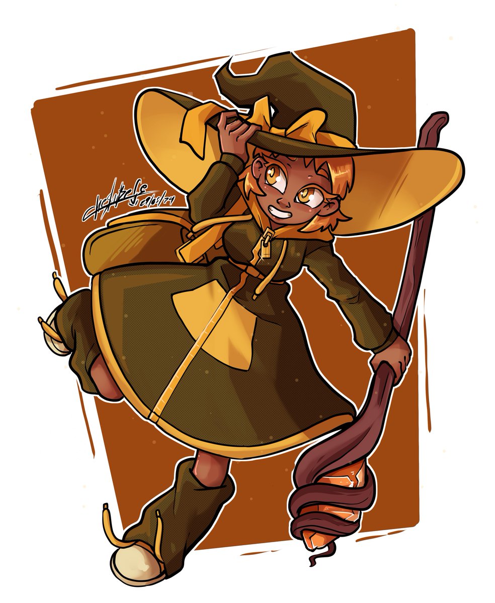 Witch commission 

#digitalart #anime #cartoon