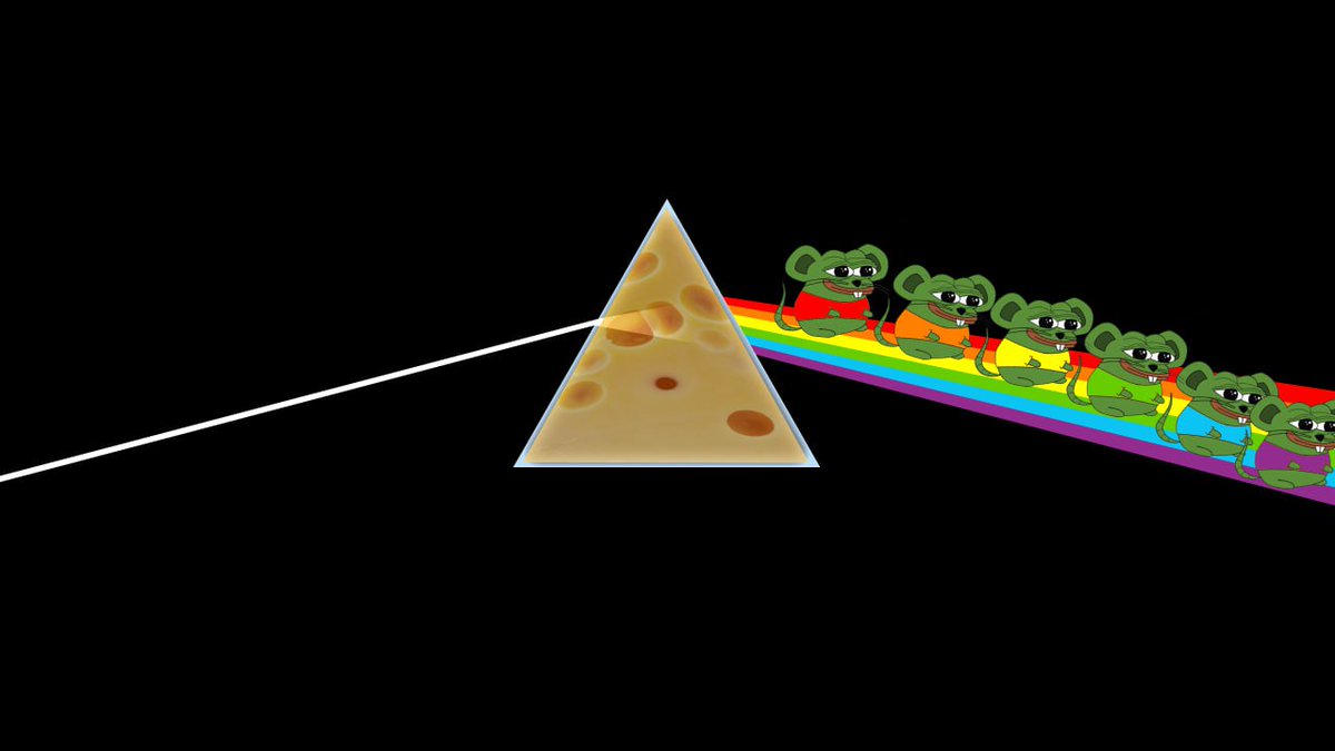 $CHEESE, THE NEW WORLD'S CURRENCY 

Not long ago a frog fren introduced me to $CHEESE. Little did he know, he just shared the next viral meme.

As a quick background, I am a degen/gemfinder. I found TAO, MOG, SPX, and many others before the crowds.

Below is my serious thesis