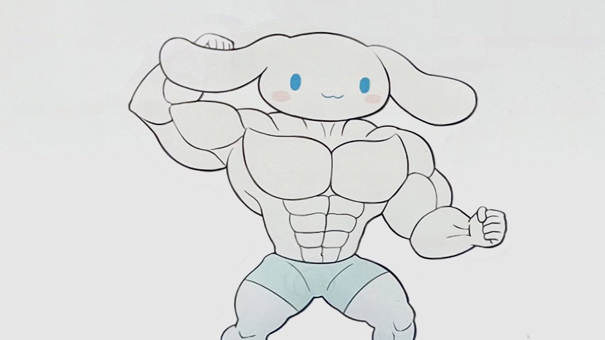 FUSHIGUR0's tweet photo. can’t unsee phainon as buff cinnamoroll https://t.co/g2zDugXWR3