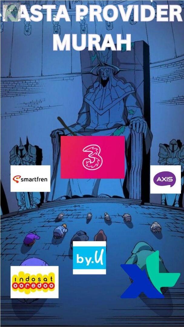 tanyarl Valid kah provider termurah saat ini masih 3 ?