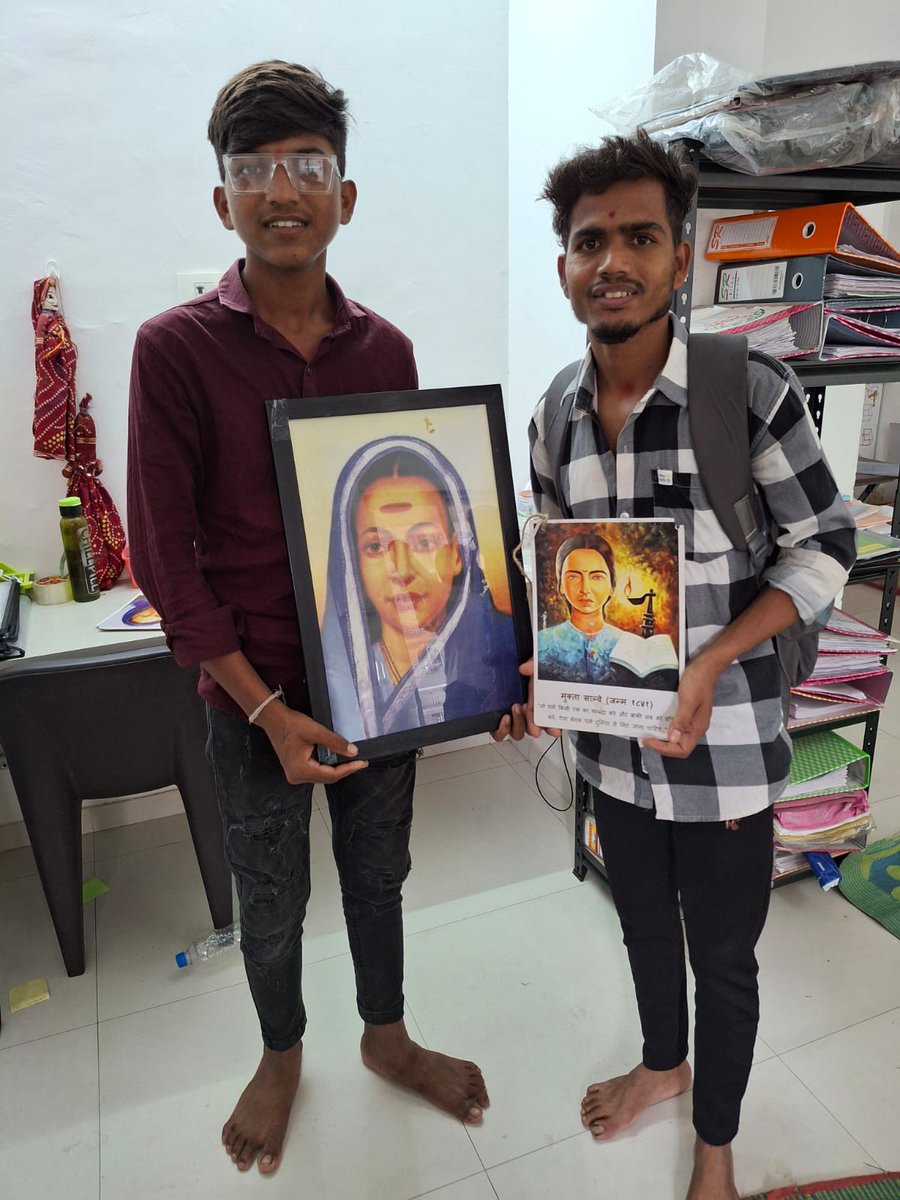 It is very important to understand about that #revolution.This month is to sing the praises of the glorious career of Savitri, Jija, Mukta Fatima.These are our powerful heroines who have built a strong association with the #feministvalue intersactional perspective.<a href="/AnubhutiTrust/">Anubhuti</a>