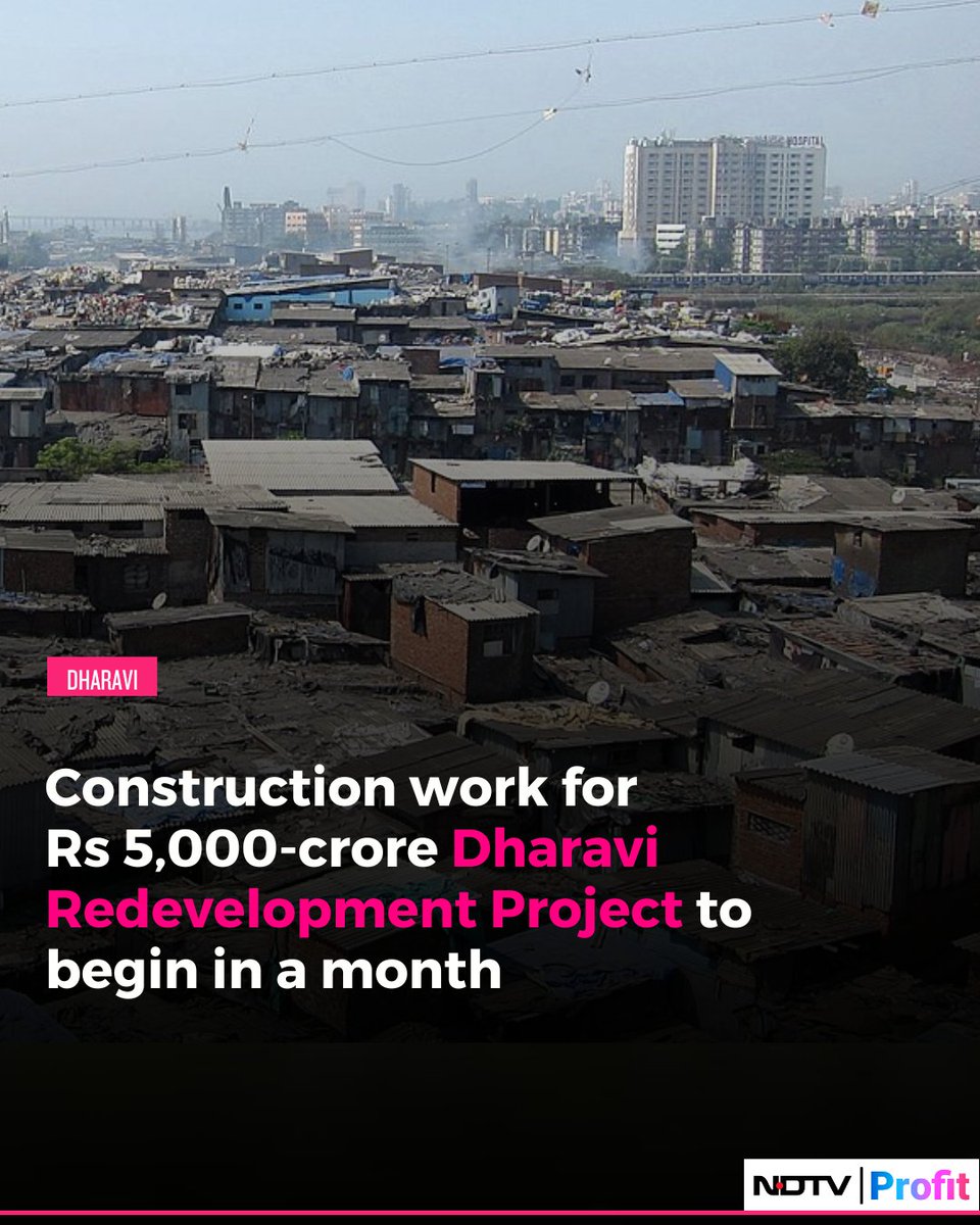 NDTVProfitIndia's tweet image. Construction work on the first phase of the #Adani-led #DharaviRedevelopmentProject is set to begin in a month.

Read: bit.ly/3E20VNc
