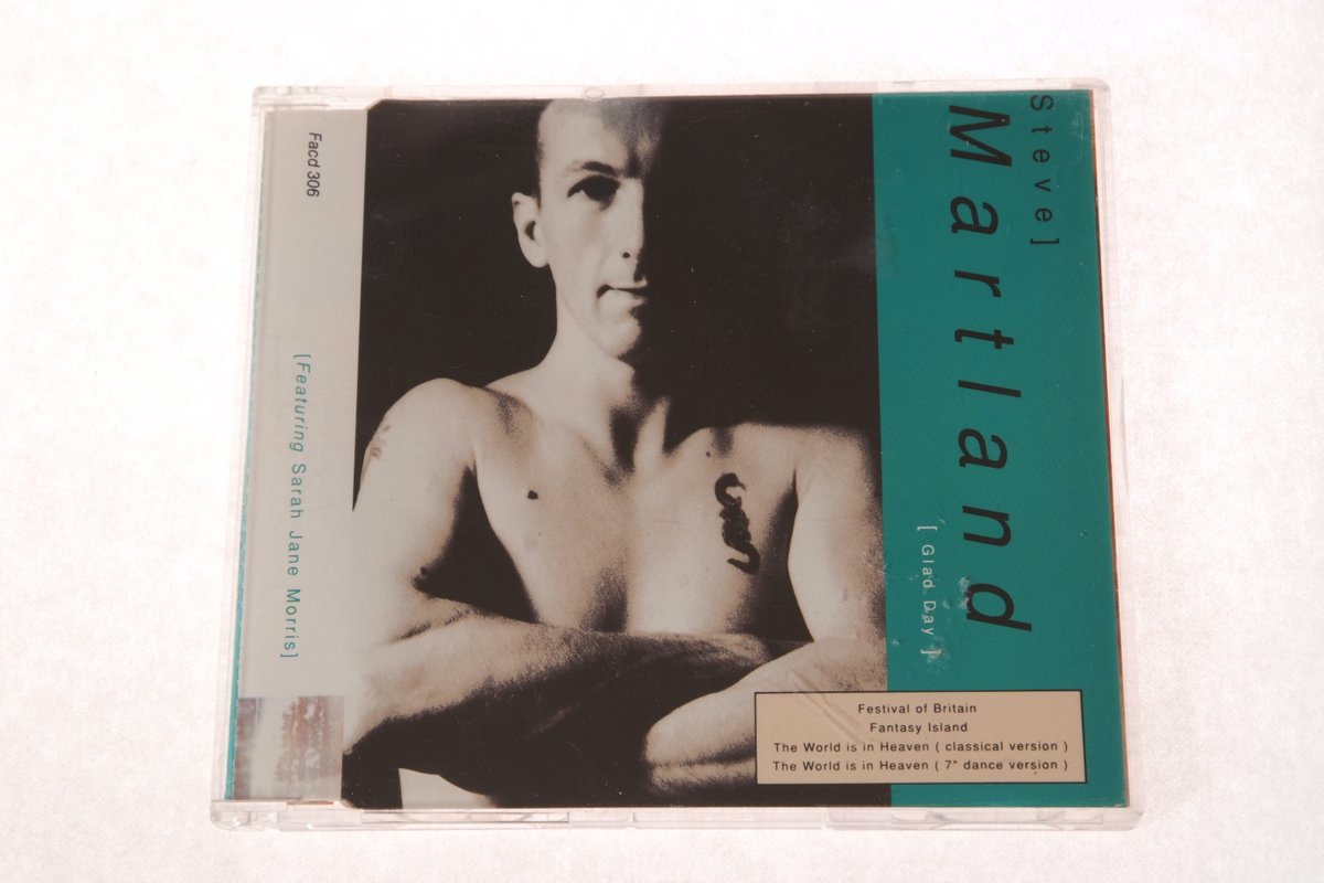 FactoryRecCol's tweet photo. Fac 306 Steve Martland Glad Day 12"single Festival Of Britain-Fantasy Island-The World Is In Heaven (Classical Version)-The World Is In Heaven (7" Dance Version) #factoryrecords #fac306 #classical #stevemartland #GladDay https://t.co/9SPf6vyFop