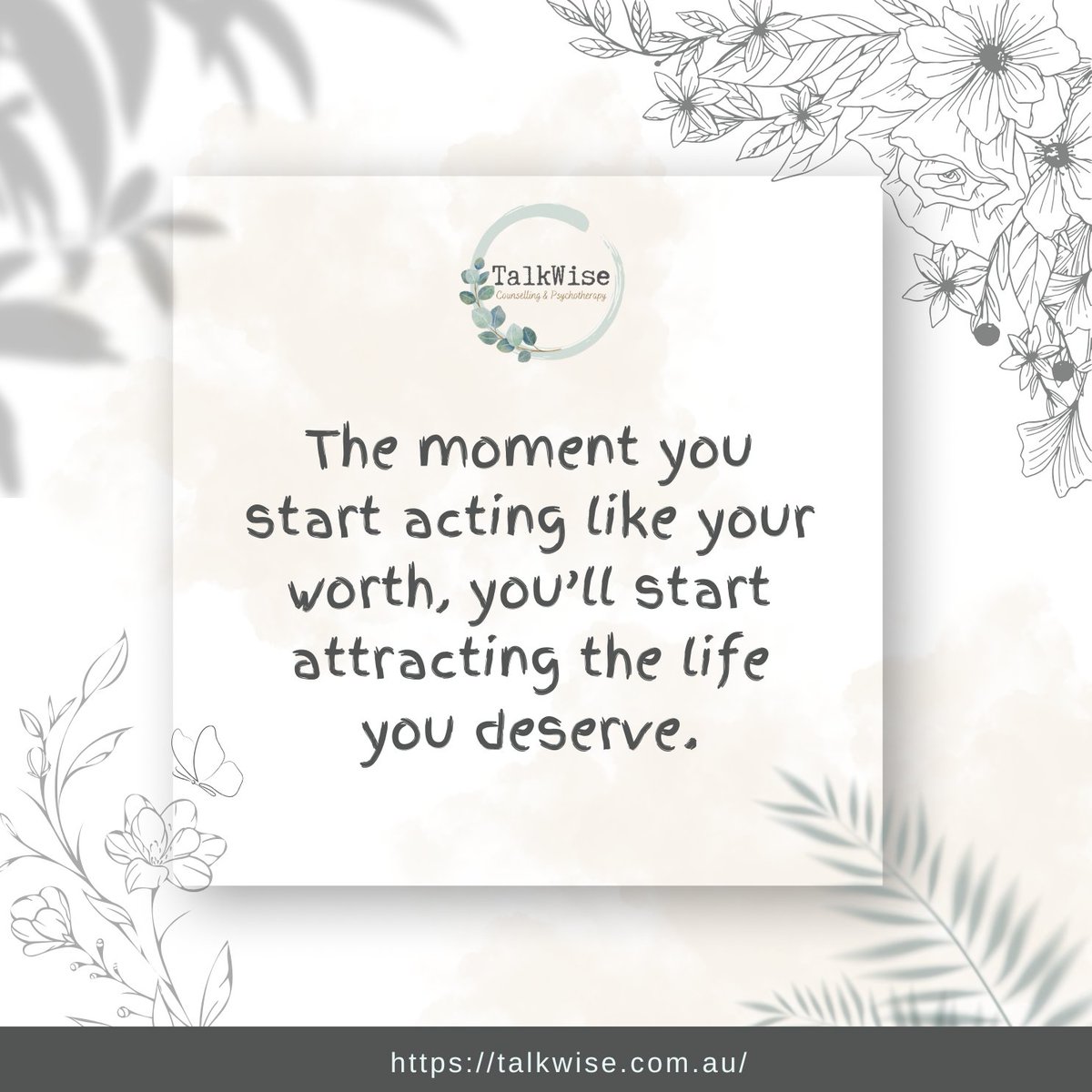TalkwiseQLD's tweet photo. Self-love begins with recognizing your value. Believe in your worth and watch how life aligns with your energy.

#selflove #selfworth #positivemindset #believeinyourself #innerstrength #energyalignment #selfempowerment

🔥Website: https://t.co/pOk1SrEuWj https://t.co/NFUdkDQ6VT