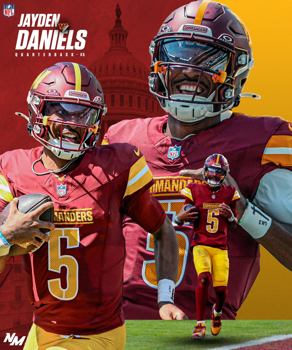 the_nm50_'s tweet image. What a performance by Jayden Daniels and the Commanders at Ford Field, as they knocked off the number one seed Detroit Lions. The Commanders will now take on the Philadelphia Eagles in the NFC Championship next Sunday.#nfl #washingtoncommanders #commandersfootball #sportsgraphics