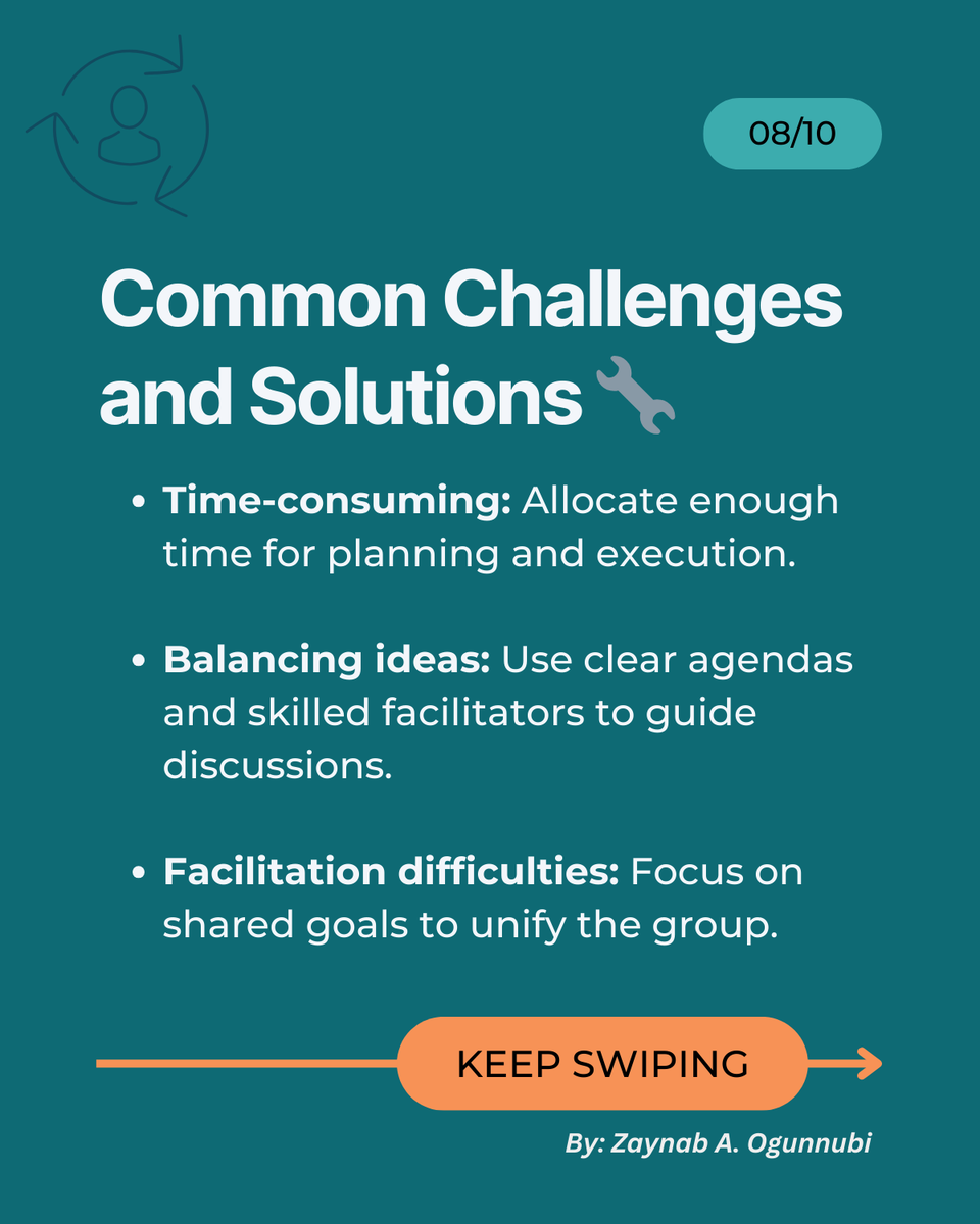 slimfit_zee's tweet photo. Challenges like power dynamics and time constraints can be addressed by clear communication and setting expectations.

#ux #research #uxresearch #uxr #researchmethods #ParticipatoryDesign #Tips #uxtips #researchtips #Usability #UserExperience #DesignWorkshops #usercentereddesign https://t.co/mG8hSMqaJ6