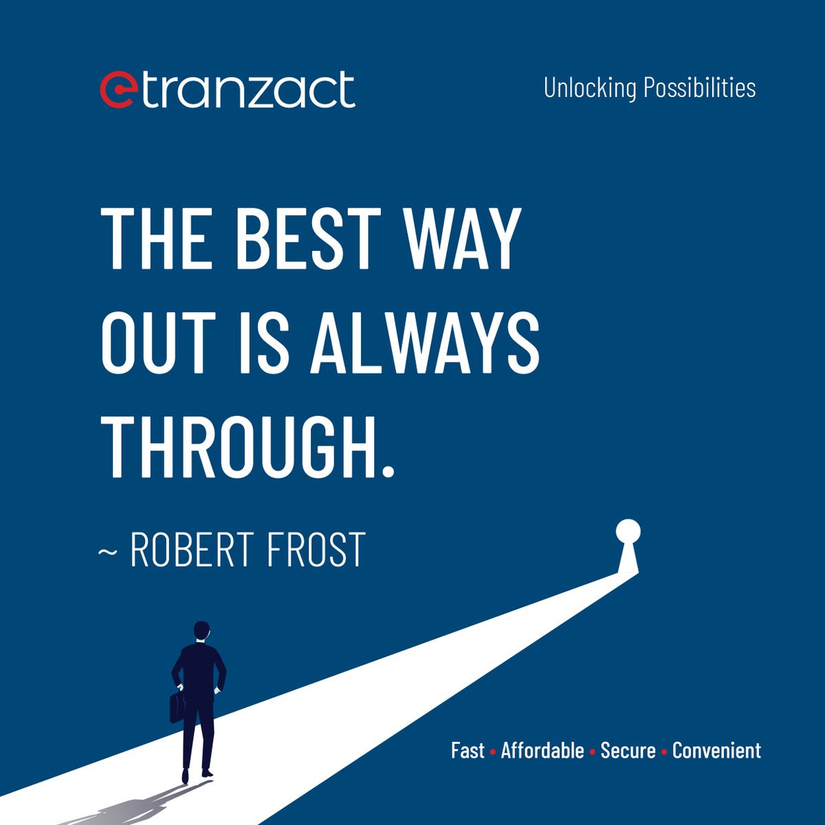 EtranzactL's tweet photo. #MondayMood 
The best way out is always through.💪✨ Start your week with determination and let eTranzact be your partner in navigating through challenges. 🌟🚀 #MotivationMonday #eTranzact #UnlockingPossibilities 💼💡 https://t.co/Jvkj8acNYp