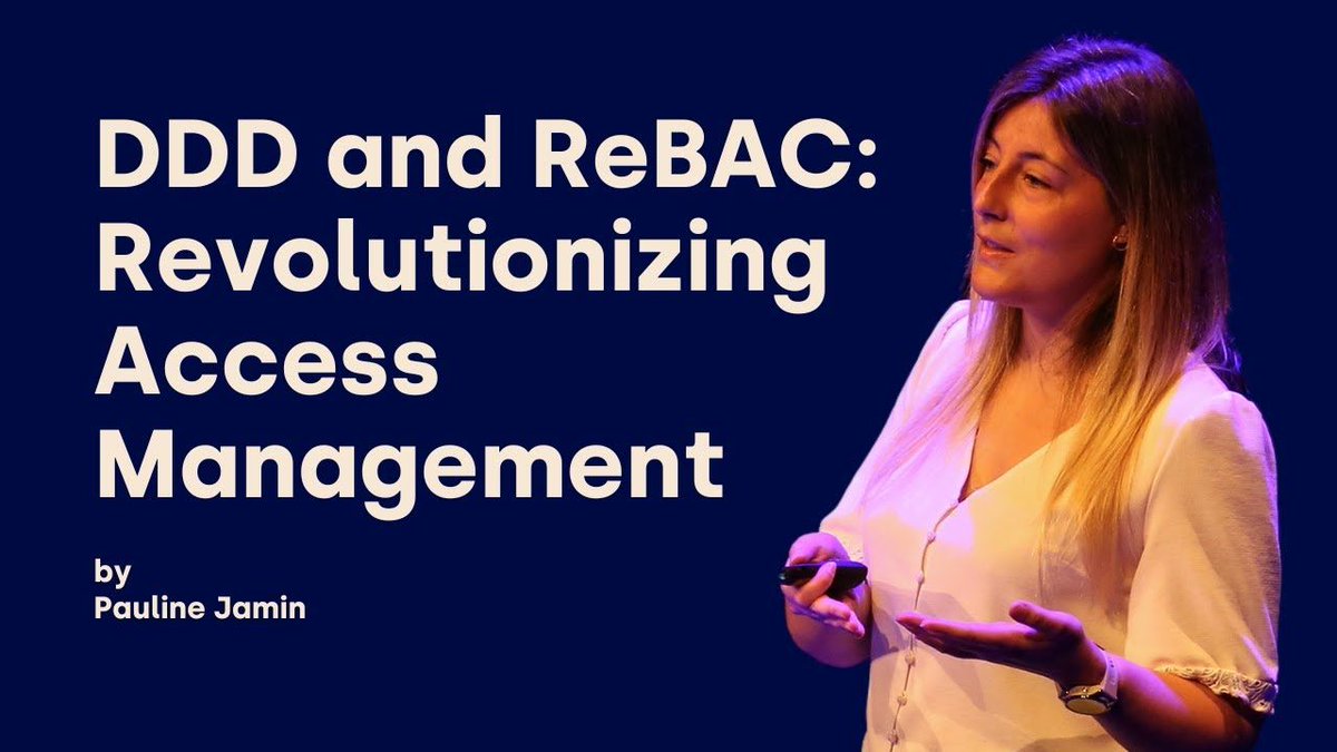 This talk will emphasise key DDD and ReBAC concepts, as well as the challenges and lessons learned during their implementation. You will leave with a deeper understanding of the importance of placing the business domain in the center: buff.ly/3Zvv7sk and join us in 2025!