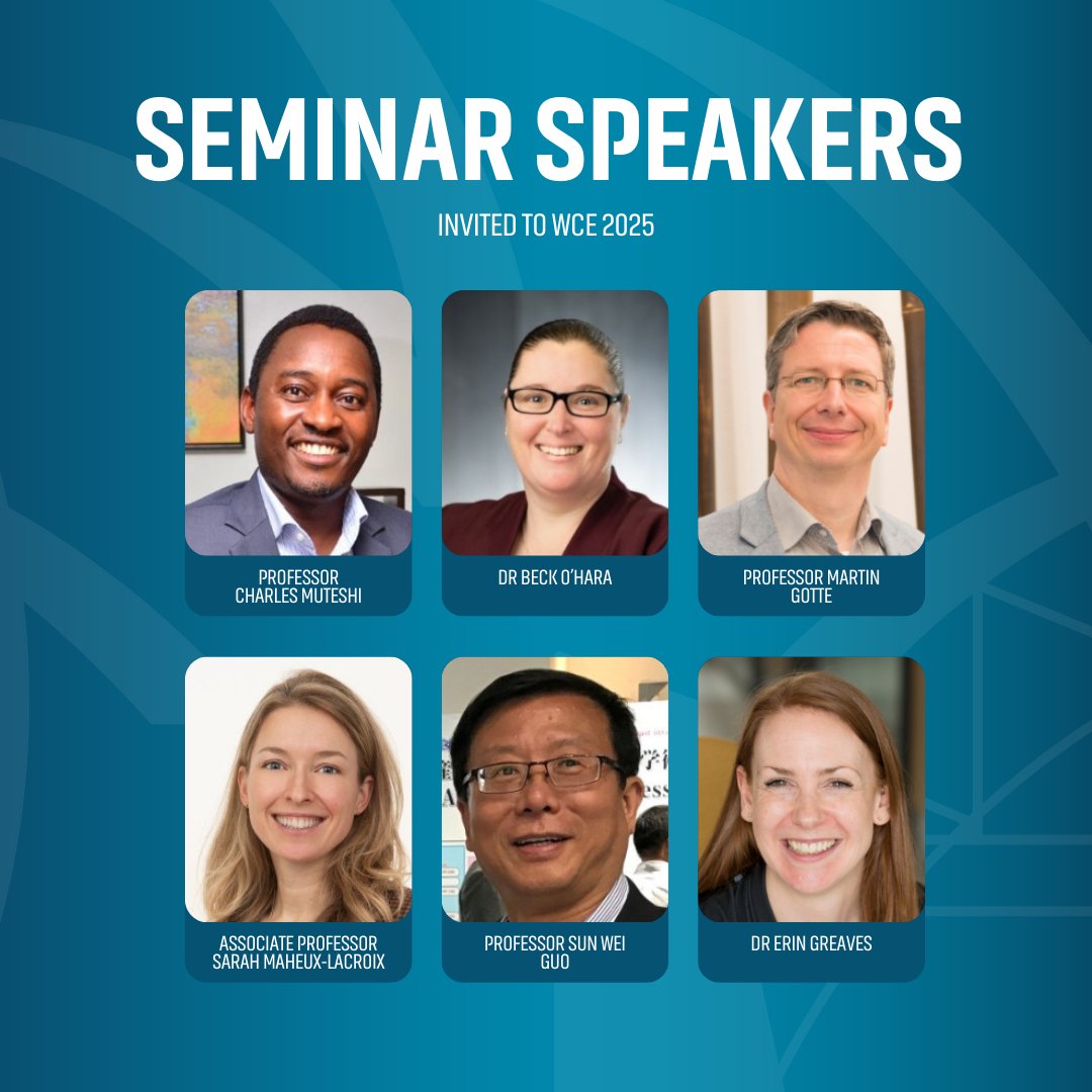 WES (@worldendosoc) on Twitter photo 📸 Meet some of the brilliant minds shaping WCE 2025!
Our Invited Seminar Speakers will share cutting-edge research and insights on endometriosis, genetics, pain management, advocacy, and more.
📆 21-24 May 2025
🎟 wce2025.com.au
#WCE2025 <a href="/GotteProf/">Prof. Martin Götte</a> <a href="/erinadelle17/">A/Prof Erin Greaves</a> 📸 Meet some of the brilliant minds shaping WCE 2025!
Our Invited Seminar Speakers will share cutting-edge research and insights on endometriosis, genetics, pain management, advocacy, and more.
📆 21-24 May 2025
🎟 wce2025.com.au
#WCE2025 <a href="/GotteProf/">Prof. Martin Götte</a> <a href="/erinadelle17/">A/Prof Erin Greaves</a>