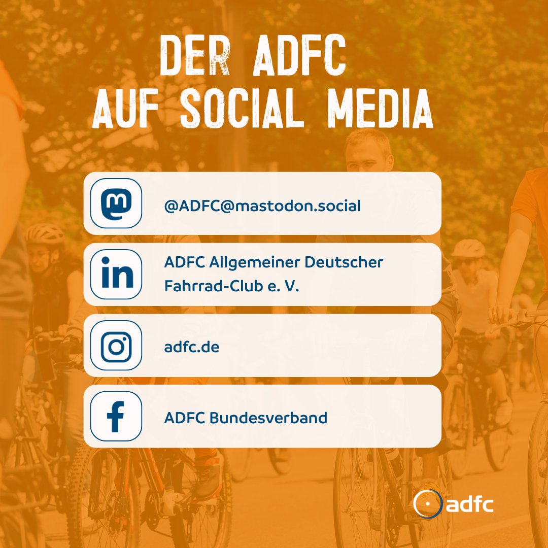 FahrradClub's tweet image. Zeit für den Rücktritt: Wir verlassen X/Twitter. Doch unser Engagement fürs Fahrradland geht weiter! Folgt uns auf Mastodon, LinkedIn, Instagram und Facebook und bleibt immer auf dem Laufenden. Wir freuen uns, euch dort zu sehen! 👋