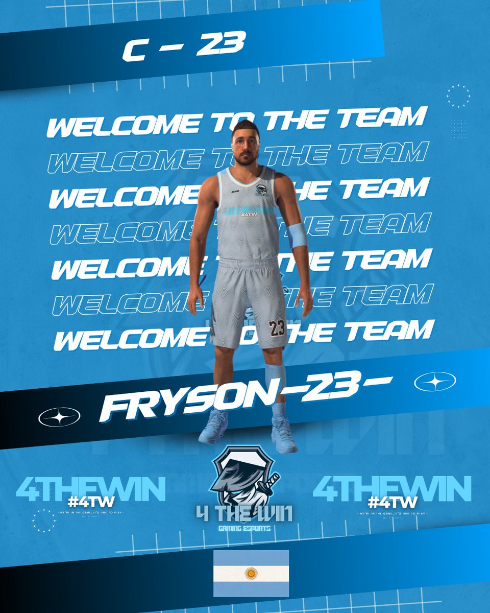 4THEWINgg_'s tweet photo. @BallersKun @pietrovieira @mrodriguez9411 ⚡️ 𝟒 𝐓𝐇𝐄 𝐖𝐈𝐍 ⚡️

@sebafrasson X Fryson-23-  👑 “La leyenda” 
 
C • 23 •🇦🇷

#4TW #NBA2K #PROAM https://t.co/vykX9KtW06