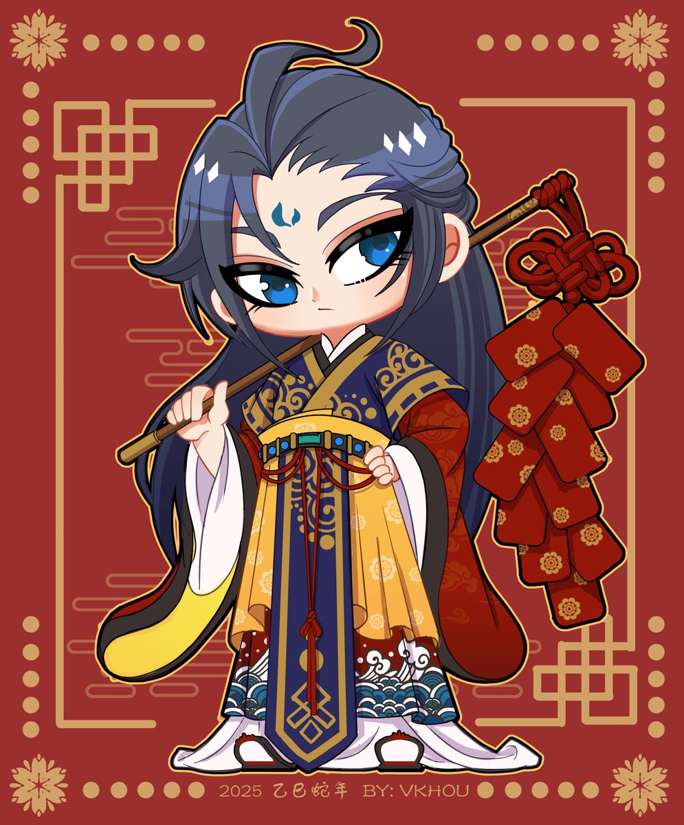 VickyHou2's tweet photo. An early wish for Spring Festival 2025- the year of snake!
Sang Qinghua &amp; Mobei Jun
#人渣反派自救系统 #svsss #mxtx #sangqinghua #thescumvillainsselfsavingsystem #mobeijun #ChineseNewYear #SpringFestival https://t.co/oCL1kRPeAD