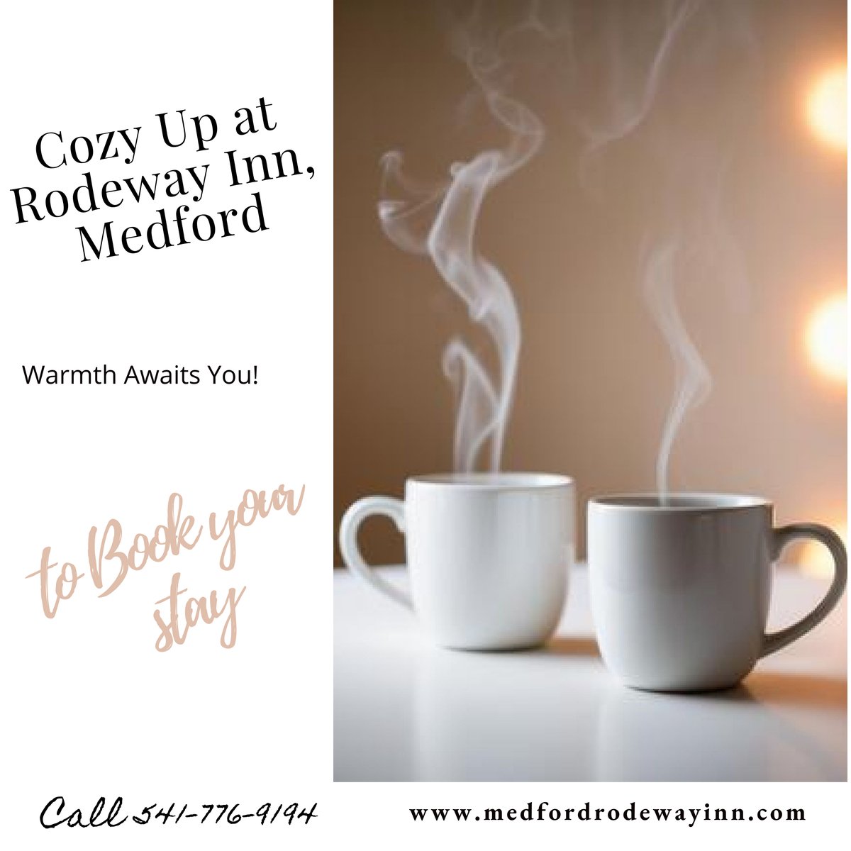 RodewayOR189's tweet image. If you're traveling through Medford today and facing chilly, foggy conditions, consider Rodeway Inn as your comfortable and convenient haven.

Cozy Rooms, Free Wi-Fi and Free Continental breakfast.