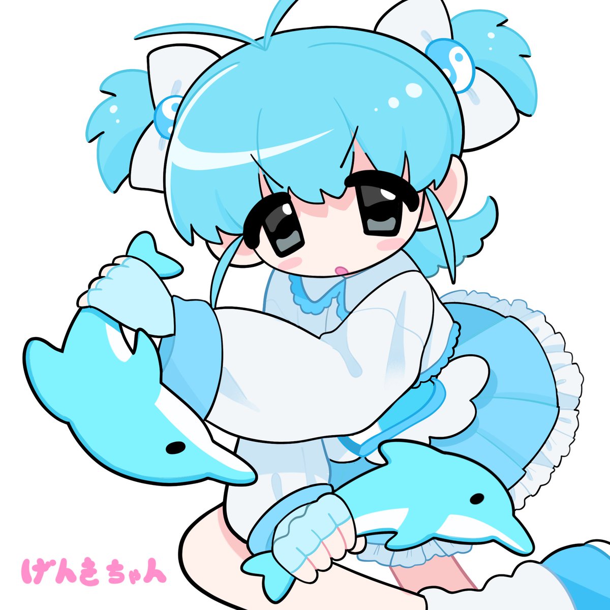 kumo1411's tweet photo. 🐬 https://t.co/P1CuJ2DenI