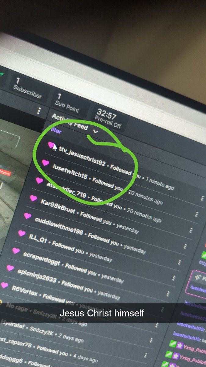 RedDeadStreams's tweet image. Got followed by Jesus Christ