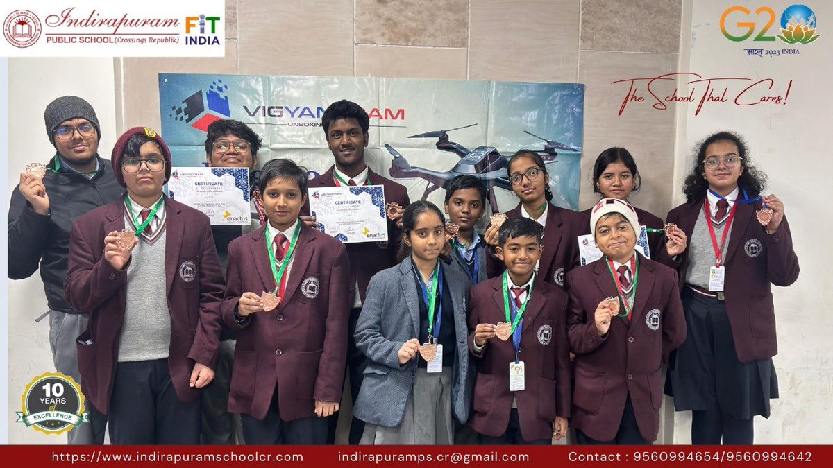 IPSCrossings's tweet photo. 🎉 Exciting News! 🎉
We are incredibly proud to share that 12 of our talented students participated in the Grand Finale of the National Level Competition at IIT Delhi on January 11th and 12th! 🏆✨ https://t.co/VfB24Kt4BN