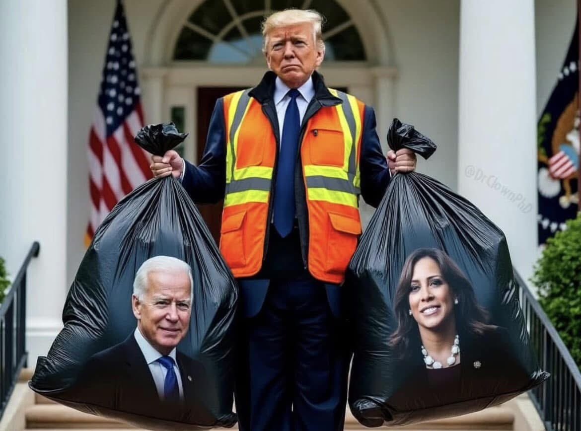shooter_smith's tweet photo. @bennyjohnson Taking out the garbage https://t.co/6o4n7E7ieq