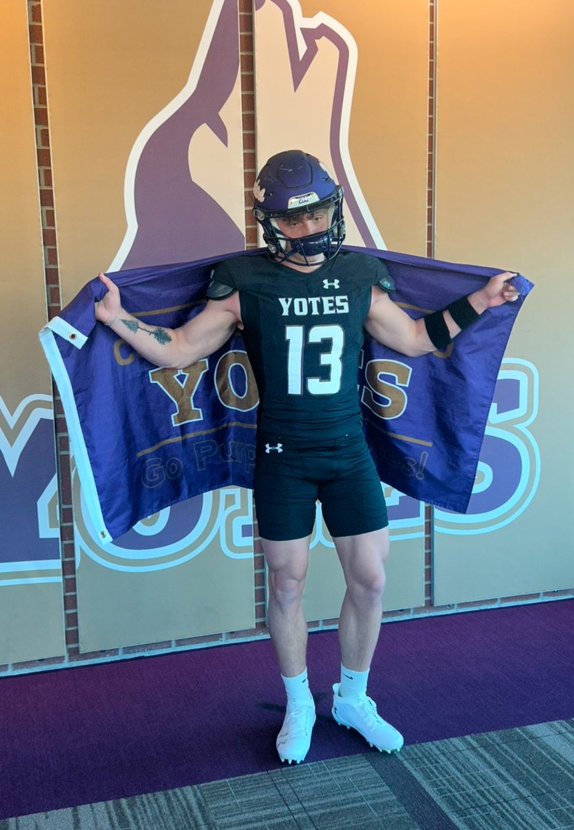 Mason Wayne (@masonwayne_13) on Twitter photo After a great Official Visit I’m blessed to receive an offer to play at the College of Idaho! @Yotesfootball.
Huge thank you to @coachdez_wrs
Coach Moroski @coachb_taylor
@ci_coachbale @coachjewel
@coachanelson04 for an amazing experience!
<a href="/PrepRedzoneID/">Prep Redzone Idaho</a>
<a href="/IdahoRecruitHub/">Idaho Recruit Hub</a> After a great Official Visit I’m blessed to receive an offer to play at the College of Idaho! @Yotesfootball.
Huge thank you to @coachdez_wrs
Coach Moroski @coachb_taylor
@ci_coachbale @coachjewel
@coachanelson04 for an amazing experience!
<a href="/PrepRedzoneID/">Prep Redzone Idaho</a>
<a href="/IdahoRecruitHub/">Idaho Recruit Hub</a>