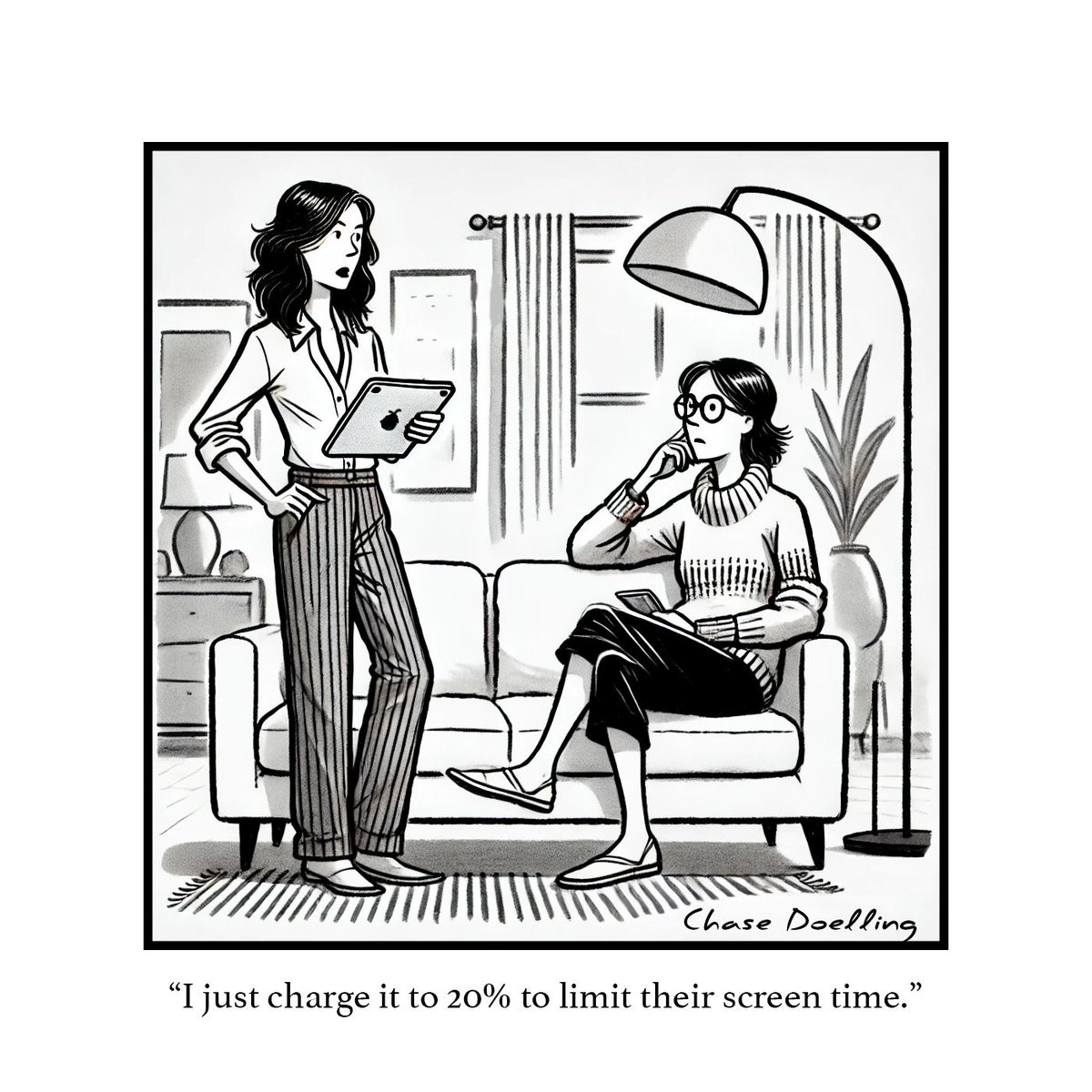 chasedoelling's tweet photo. Sneaky screens #cartoon #cartoons #cartoonsfromchase https://t.co/JHLs8WDq8N