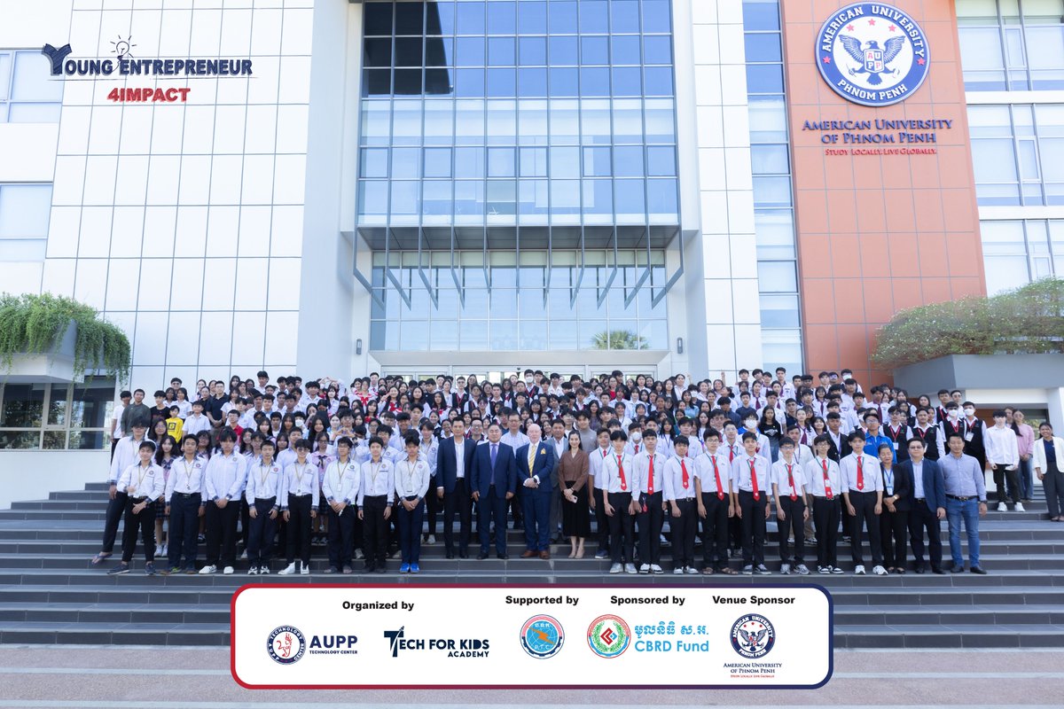 TechforKidsAcad's tweet image. [Young Entrepreneur 4Impact Launching Day] 🚀 Successful launch at AUPP! Students shined with creative ideas. Register now for the program: [bit.ly/YoungEntre4Imp…] #YoungEntrepreneur4Impact #Techforkidsacademy