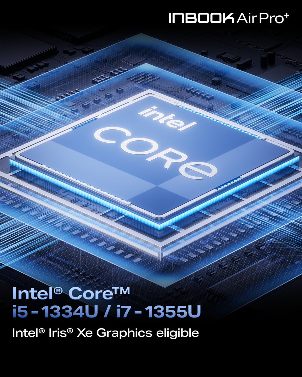 Infinix_Mobile's tweet photo. ⚡ Intel® Core™ Powerhouse
Experience lightning-fast performance with the latest Intel® Core™ i5/i7 processors. From seamless multitasking to smooth graphics, the INBOOK Air Pro+ handles it all effortlessly.
Power that keeps up with your ambition. #Infinix #INBOOKAirProPlus https://t.co/2TIZbw3Bdq