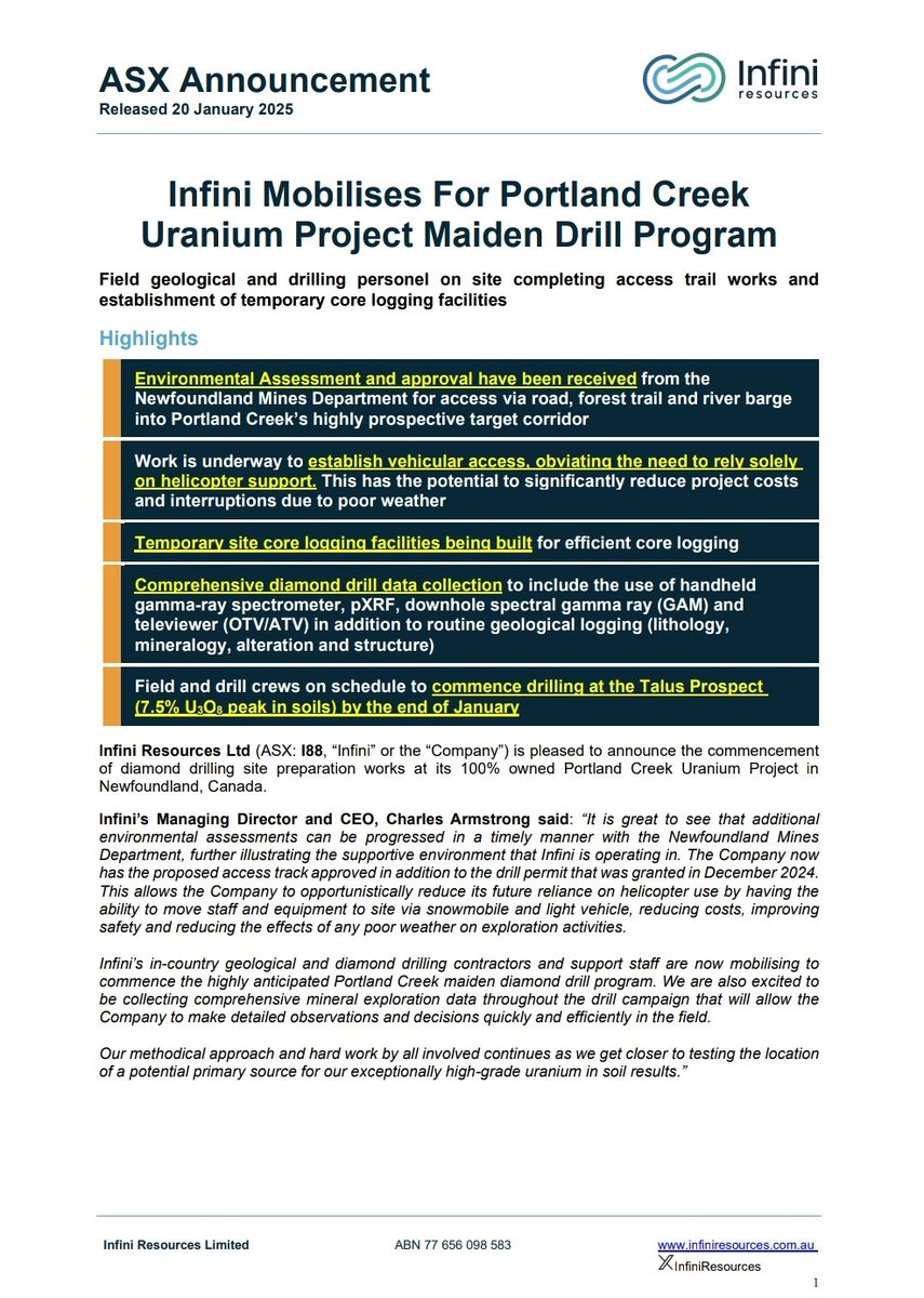 Infini Resources tweet media