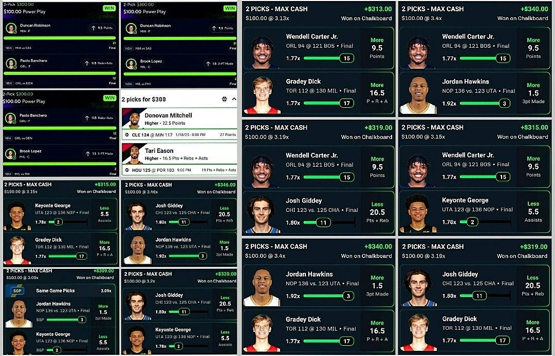 Matthewp07's tweet image. 𝗙𝗥𝗘𝗘 𝗬𝗘𝗔𝗥 𝗢𝗙 𝗣𝗥𝗘𝗠𝗜𝗨𝗠 to 2 people who LIKE/RT this post and comment below!

Absolutely HUGE weekend of 2 sweeps 🧹🧹
Look at what you&apos;re missing out on 🤯

🚨 FLASH SALE 50% 𝐃𝐈𝐒𝐂𝐎𝐔𝐍𝐓 to join. Click this link to join the fun ⬇️
dubclub.win/r/p/pri-jm3py/…