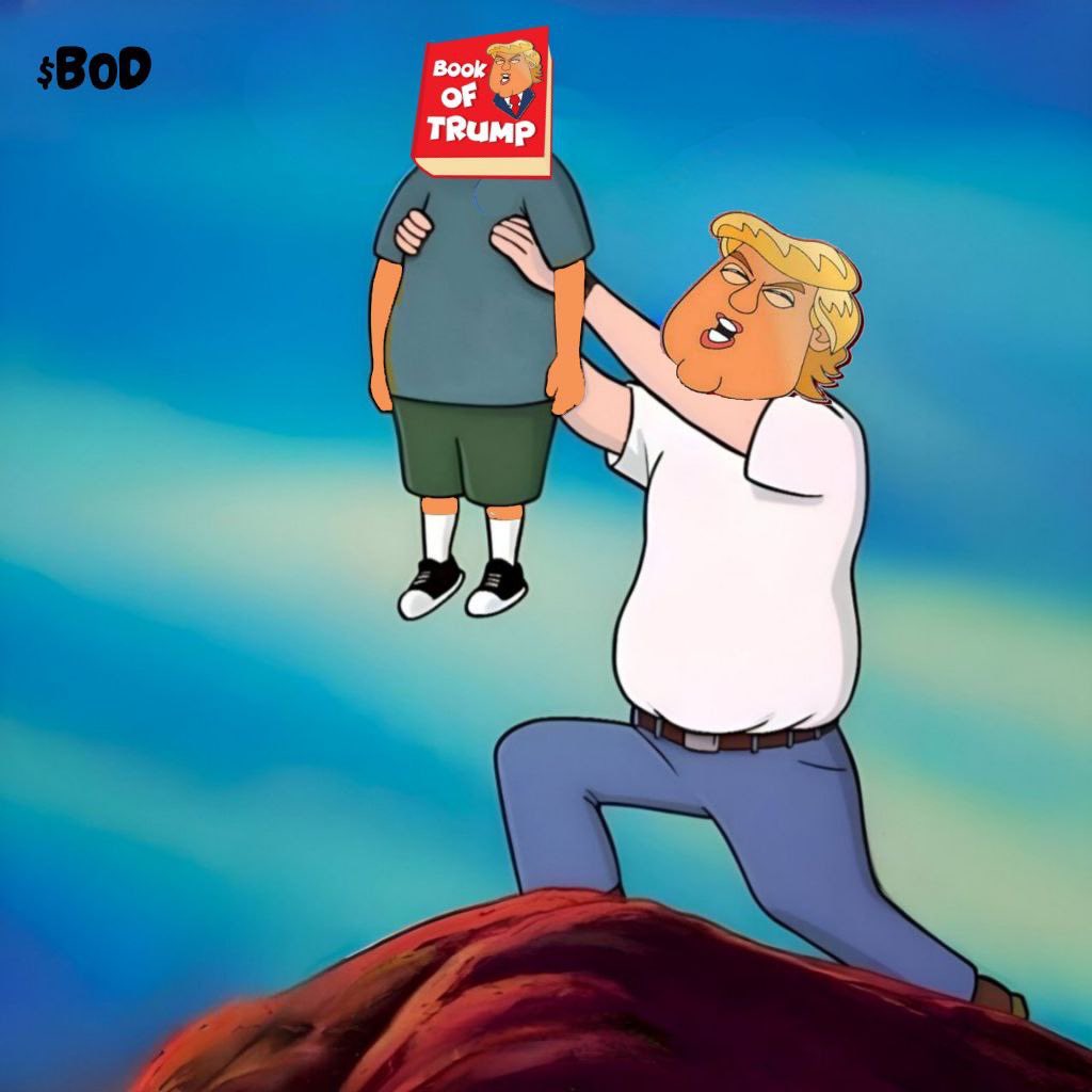 <a href="/okx/">OKX</a> Hey <a href="/okx/">OKX</a> can we get a Book of $Trump listing? 
📖🇺🇸👀