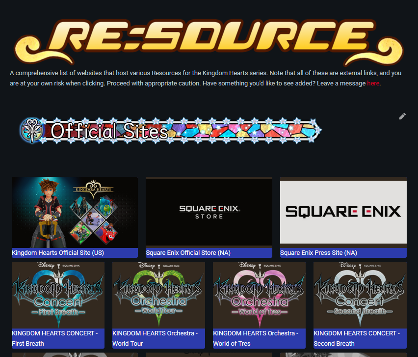 Kingdom Hearts Database tweet media