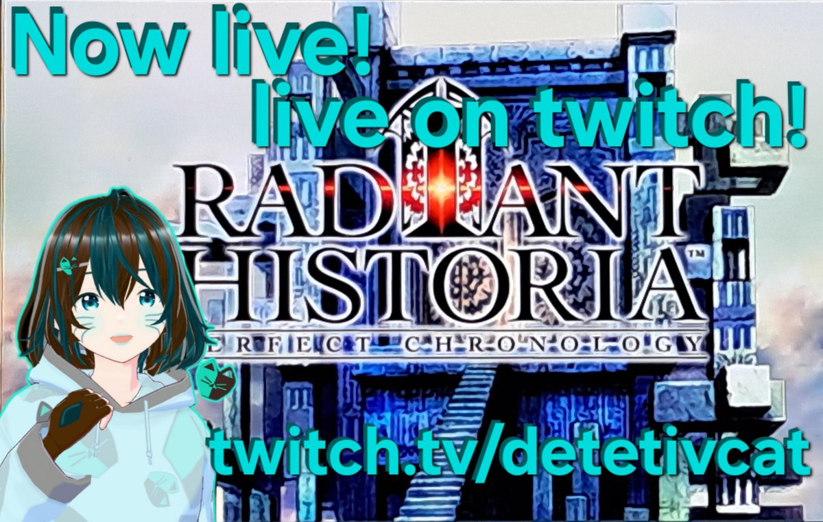 DetetivCat's tweet image. Last time in another timeline we… (#programing of sorts then more radiant historica!)
Link below!

#vtuber #envtuber #VTuberUprising