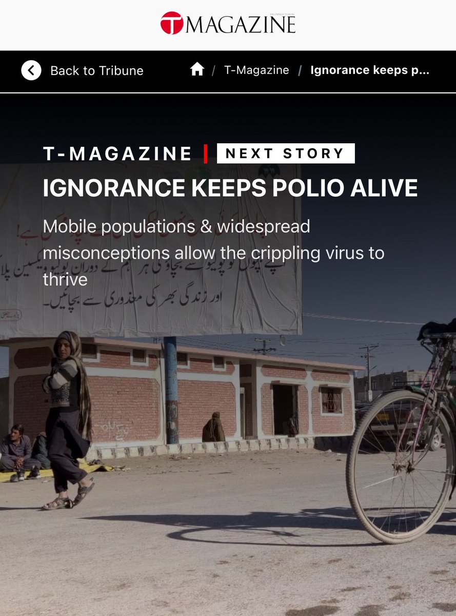 Polio is a crippling disease eradicated from the world, but still exists in two countries, Pakistan and Afghanistan. My two cents on why Polio still exists in these countries, why parents refuse to vaccinate, and how can we plan to eradicate Polio from Pakistan. 

Link: