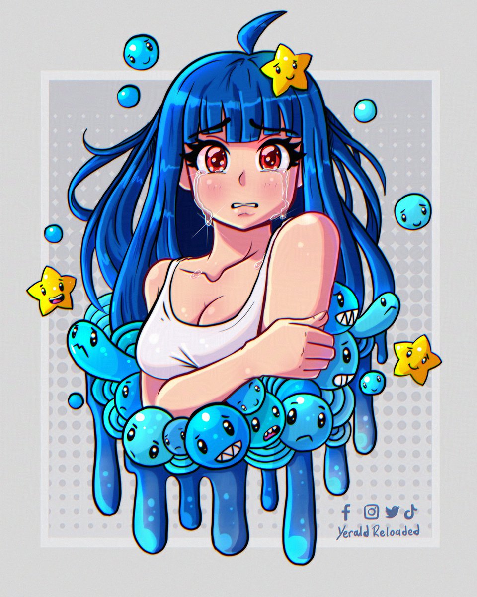 New Blue Drawing!

#BlueMonday #Blue #Sad #Tears #Cry #DigitalArt #DigitalDrawing #ClipStudioPaint #doodle #sad #CharacterDesign #doodleart