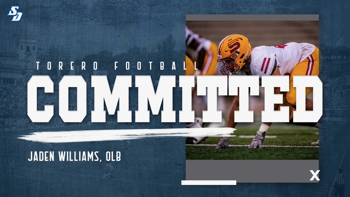 Committed❗️
<a href="/USDFootball/">San Diego Football</a> <a href="/Saddleback_FB/">Saddleback College Football</a>
