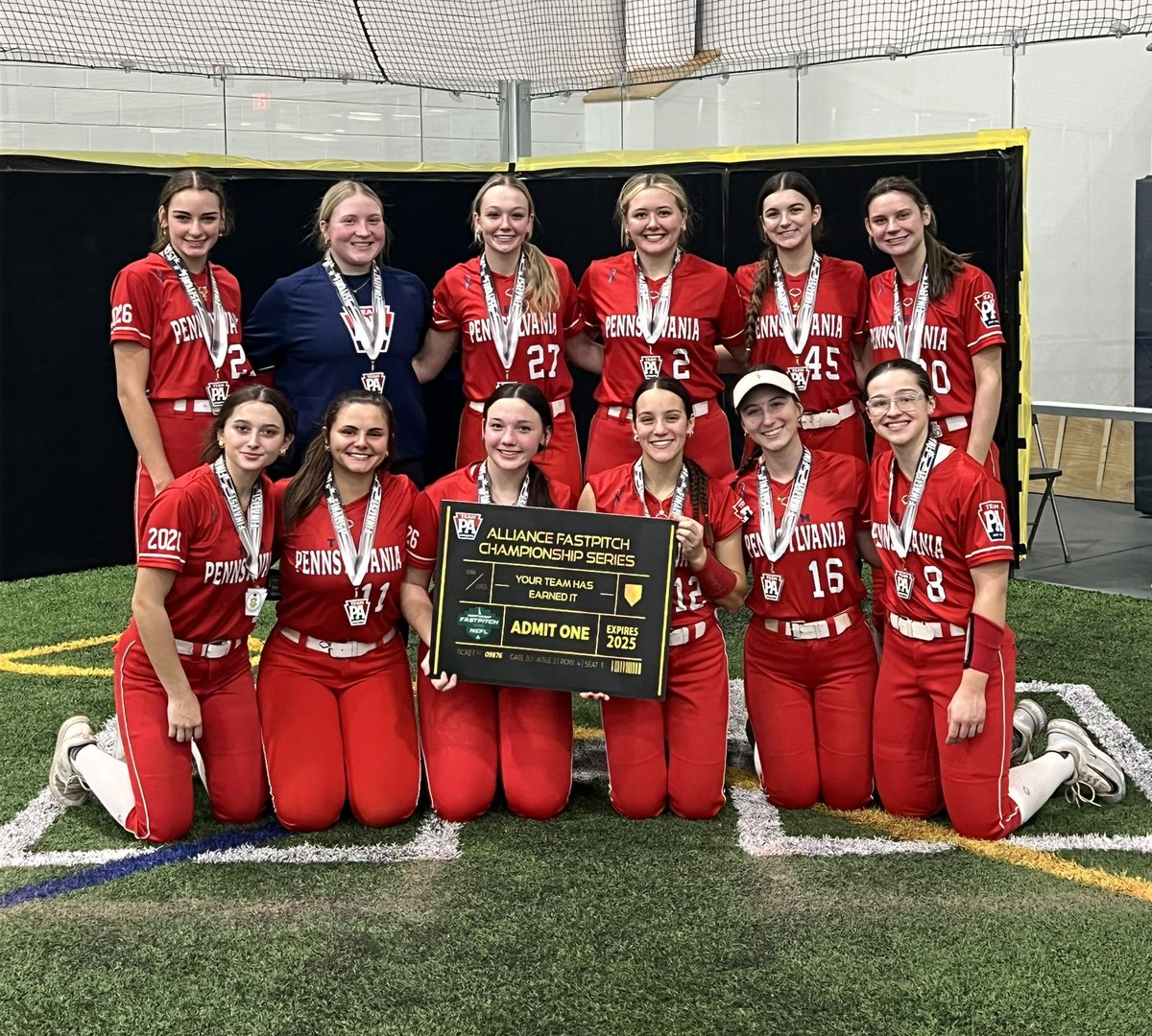 Team PA Hall 18U & Team PA Hall 2026 (@teampahall) on Twitter photo Team Pa Hall 2026 - is heading to Indy this summer for the AFCS!
Super proud of this groups efforts this weekend playing their hearts out!
Putting together a 5-1 weekend, losing 2-1 in the championship to a great Finesse Munoz team!
#EarnedIT
<a href="/thealliancefp/">The Alliance Fastpitch</a> <a href="/NEFLfastpitch/">Northeast Fastpitch League | NEFL</a> Team Pa Hall 2026 - is heading to Indy this summer for the AFCS!
Super proud of this groups efforts this weekend playing their hearts out!
Putting together a 5-1 weekend, losing 2-1 in the championship to a great Finesse Munoz team!
#EarnedIT
<a href="/thealliancefp/">The Alliance Fastpitch</a> <a href="/NEFLfastpitch/">Northeast Fastpitch League | NEFL</a>