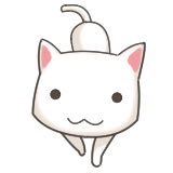 tmpm0202's tweet image. 白猫が出現!
超可愛いねこをもっとペットショップに売ろう！