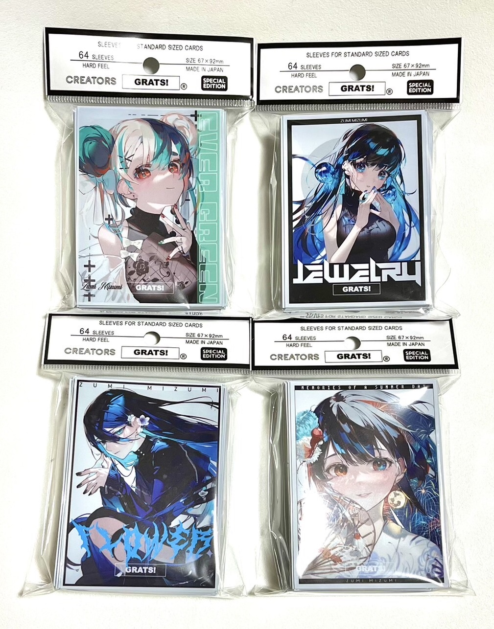 Amazon | GRATS スリーブ AQUARIUS HEAVEN 水視ずみ | トレカ 通販